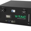 Acumulator V TAC 9.6 kWh rack 48V LV 6000 cicluri alb