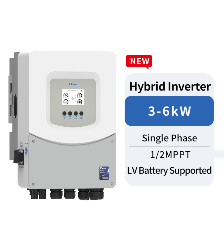 Invertor hibrid monofazat Deye SUN-6K-SG06LP1-EU-BM2, 6 kW